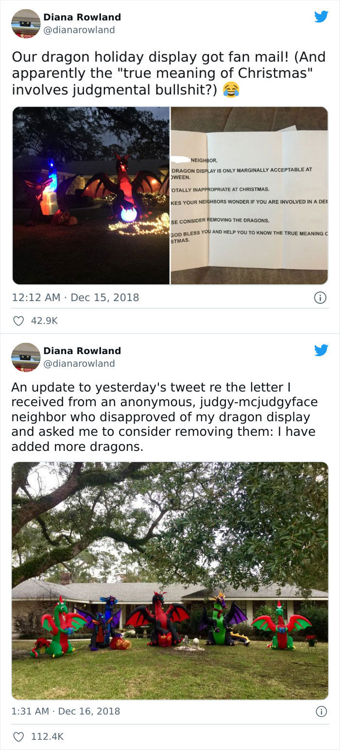 40 Times People Greeted Christmas With A Sense Of Humor (New Pics) 40 Times People Greeted Christmas With A Sense Of Humor (New Pics)