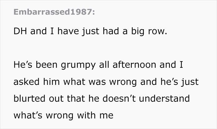 Husband Claims Wife ‘Massively’ Let Herself Go After Giving Birth, She Asks The Internet What To Do Husband Claims Wife ‘Massively’ Let Herself Go After Giving Birth, She Asks The Internet What To Do