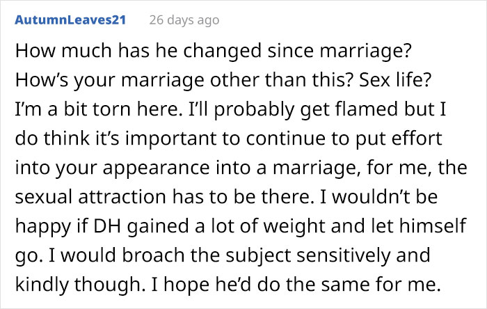 Husband Claims Wife ‘Massively’ Let Herself Go After Giving Birth, She Asks The Internet What To Do Husband Claims Wife ‘Massively’ Let Herself Go After Giving Birth, She Asks The Internet What To Do