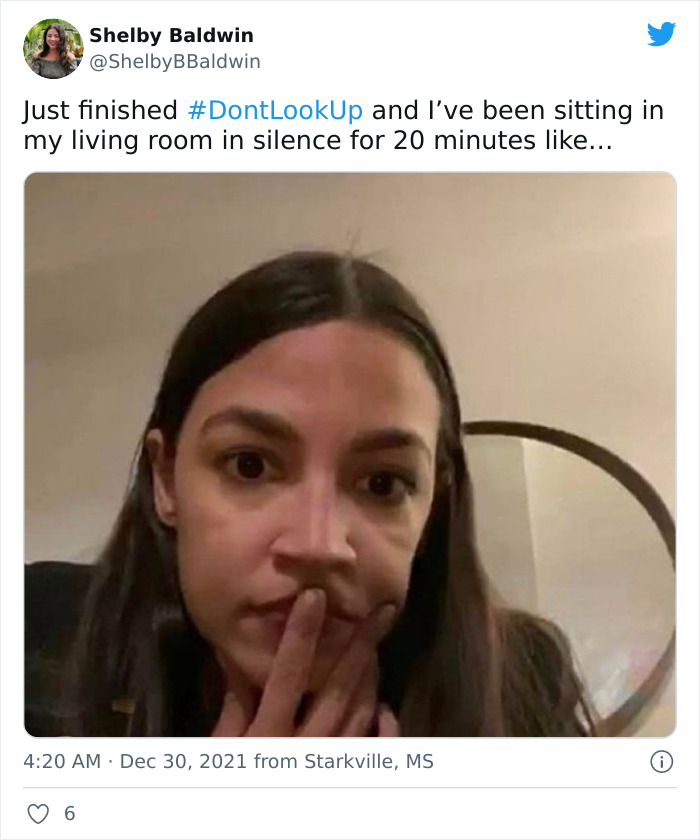 People Are Amused By These 30 Spot-On Reactions To Netflix’ New Film “Don’t Look Up” People Are Amused By These 30 Spot-On Reactions To Netflix’ New Film “Don’t Look Up”