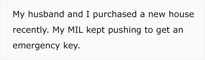 Woman Gives Her Mother In Law A Fake Key Copy To Her House She Was Supposed To Use In Emergency, MIL Gets Busted At Christmas Dinner Woman Gives Her Mother In Law A Fake Key Copy To Her House She Was Supposed To Use In Emergency, MIL Gets Busted At Christmas Dinner