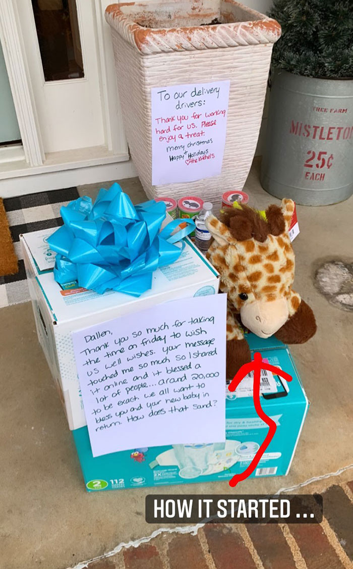 UPS Driver Leaves A Kind Message For New Mom On Her Doorbell Camera, Gets A Promotion And Is Showered With Gifts In Return UPS Driver Leaves A Kind Message For New Mom On Her Doorbell Camera, Gets A Promotion And Is Showered With Gifts In Return