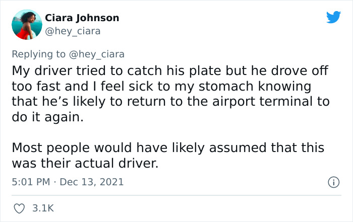 Woman Tweets Story Of How Checking An Uber Driver’s License Plate Saved Her From Possibly Being Trafficked Woman Tweets Story Of How Checking An Uber Driver’s License Plate Saved Her From Possibly Being Trafficked