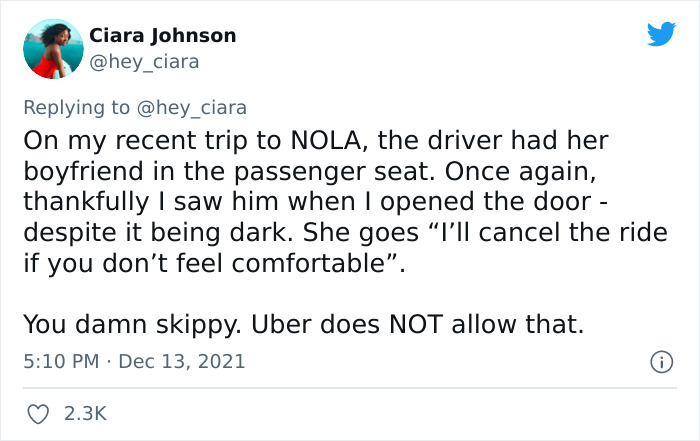 Woman Tweets Story Of How Checking An Uber Driver’s License Plate Saved Her From Possibly Being Trafficked Woman Tweets Story Of How Checking An Uber Driver’s License Plate Saved Her From Possibly Being Trafficked
