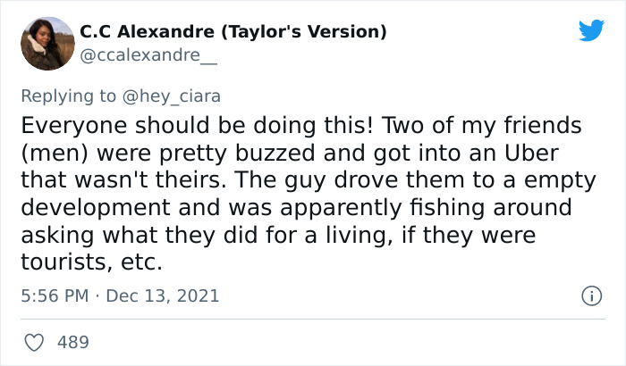Woman Tweets Story Of How Checking An Uber Driver’s License Plate Saved Her From Possibly Being Trafficked Woman Tweets Story Of How Checking An Uber Driver’s License Plate Saved Her From Possibly Being Trafficked