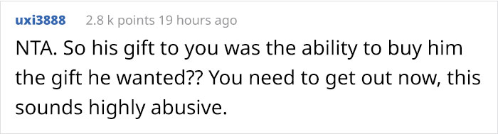 Husband Lashed Out At His Wife In Front Of His Family For Buying The Cheapest Thing On His Wishlist, Said She Ruined Christmas Husband Lashed Out At His Wife In Front Of His Family For Buying The Cheapest Thing On His Wishlist, Said She Ruined Christmas