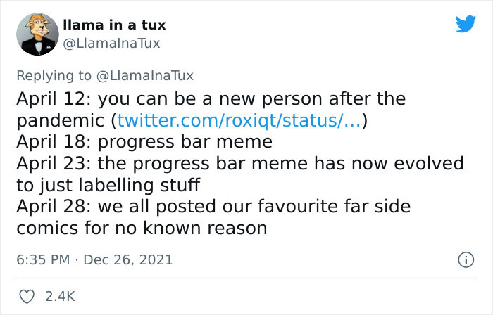 Twitter User Recaps 2021, Reminds Us Just How Crazy This Year Was Twitter User Recaps 2021, Reminds Us Just How Crazy This Year Was