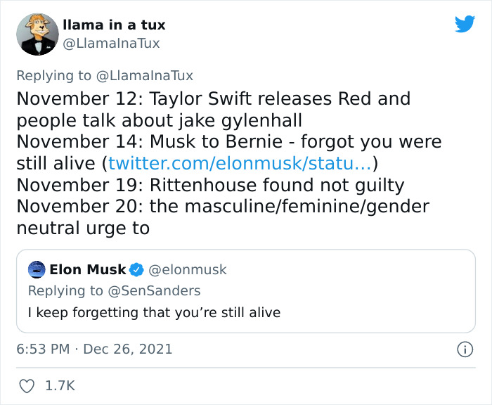 Twitter User Recaps 2021, Reminds Us Just How Crazy This Year Was Twitter User Recaps 2021, Reminds Us Just How Crazy This Year Was