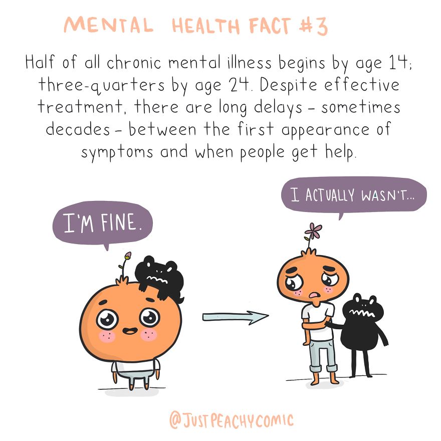 14 Adorable Illustrations That I Drew To Enlighten People About Mental Health Statistics 14 Adorable Illustrations That I Drew To Enlighten People About Mental Health Statistics