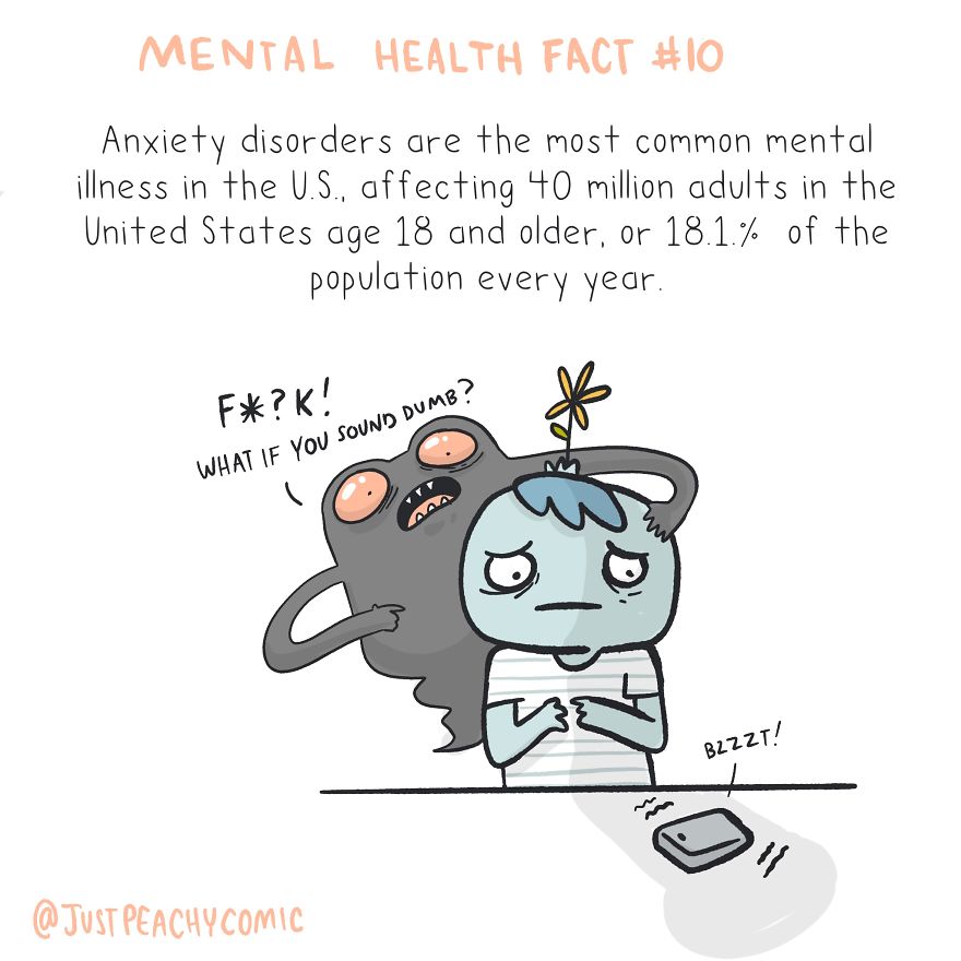 14 Adorable Illustrations That I Drew To Enlighten People About Mental Health Statistics 14 Adorable Illustrations That I Drew To Enlighten People About Mental Health Statistics