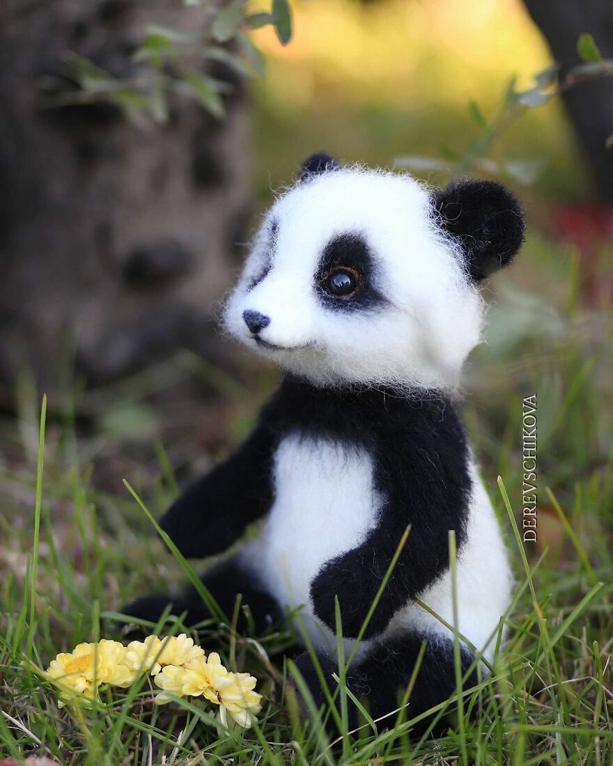 30 Adorable Needle-Felted Wool Animals By Yulia Derevschikova (New Pics) 30 Adorable Needle-Felted Wool Animals By Yulia Derevschikova (New Pics)