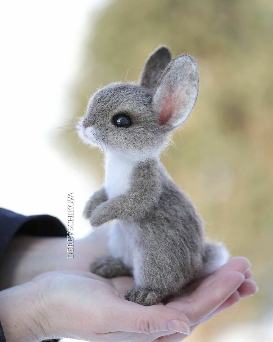 30 Adorable Needle-Felted Wool Animals By Yulia Derevschikova (New Pics) 30 Adorable Needle-Felted Wool Animals By Yulia Derevschikova (New Pics)