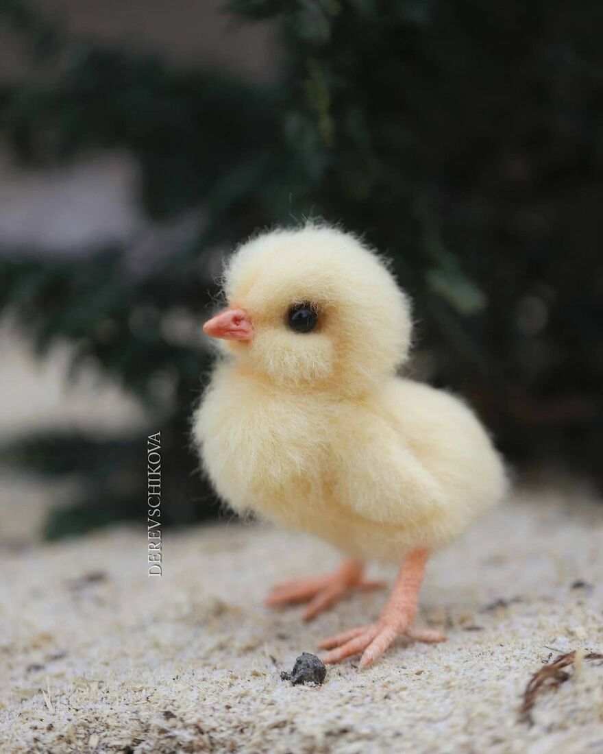 30 Adorable Needle-Felted Wool Animals By Yulia Derevschikova (New Pics) 30 Adorable Needle-Felted Wool Animals By Yulia Derevschikova (New Pics)