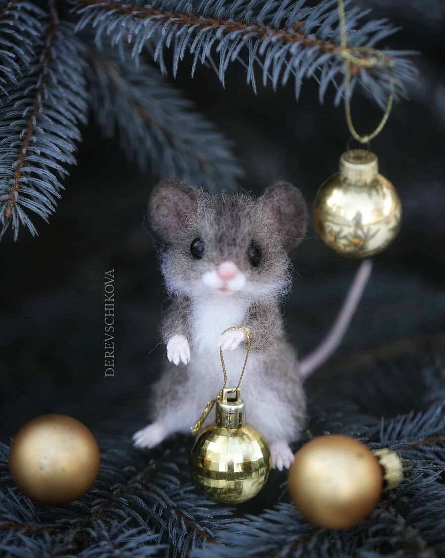 30 Adorable Needle-Felted Wool Animals By Yulia Derevschikova (New Pics) 30 Adorable Needle-Felted Wool Animals By Yulia Derevschikova (New Pics)