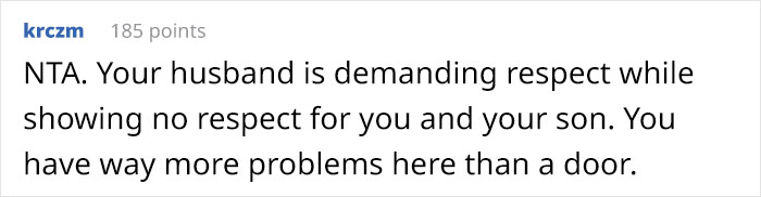 &ldquo;Now He Is Refusing To Even Sleep In The Same Bed As Me&rdquo;: Parents Get Into A Fight When Mom Secretly Installs A Door In Teenage Son&rsquo;s Room Despite The Dad Disagreeing