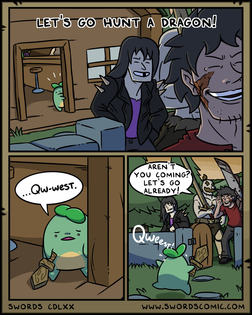 I Make Comics About A Fantasy World Where Everyone And Everything’s Weapon Of Choice Is A Sword (23 Pics) I Make Comics About A Fantasy World Where Everyone And Everything’s Weapon Of Choice Is A Sword (23 Pics)