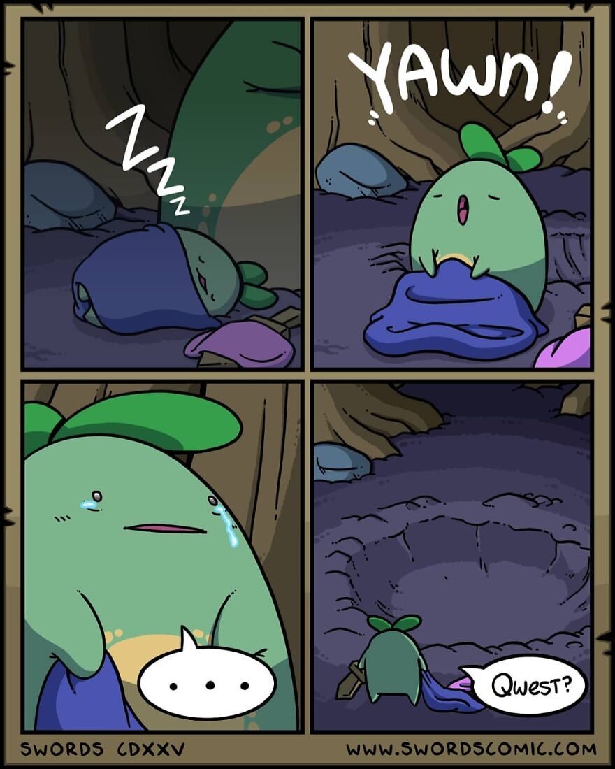 I Make Comics About A Fantasy World Where Everyone And Everything’s Weapon Of Choice Is A Sword (23 Pics) I Make Comics About A Fantasy World Where Everyone And Everything’s Weapon Of Choice Is A Sword (23 Pics)