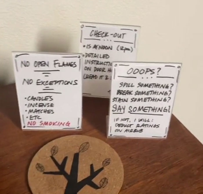 Airbnb Guest Shares Ridiculous Rules And Regulations This Host Had For Her