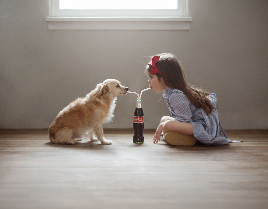 I Photograph My Daughter Together With Our Dog To Show The Inseparable Bond Between Them (18 Pics) I Photograph My Daughter Together With Our Dog To Show The Inseparable Bond Between Them (18 Pics)