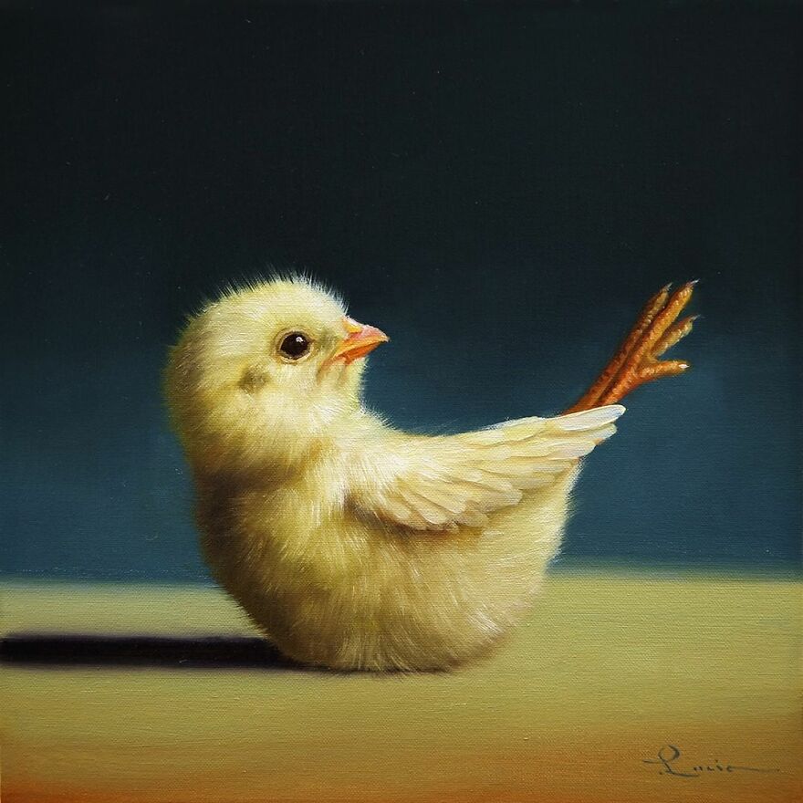 Artist Paints Chicks Doing Yoga Poses, And Here Are The Best 15 Pics Artist Paints Chicks Doing Yoga Poses, And Here Are The Best 15 Pics