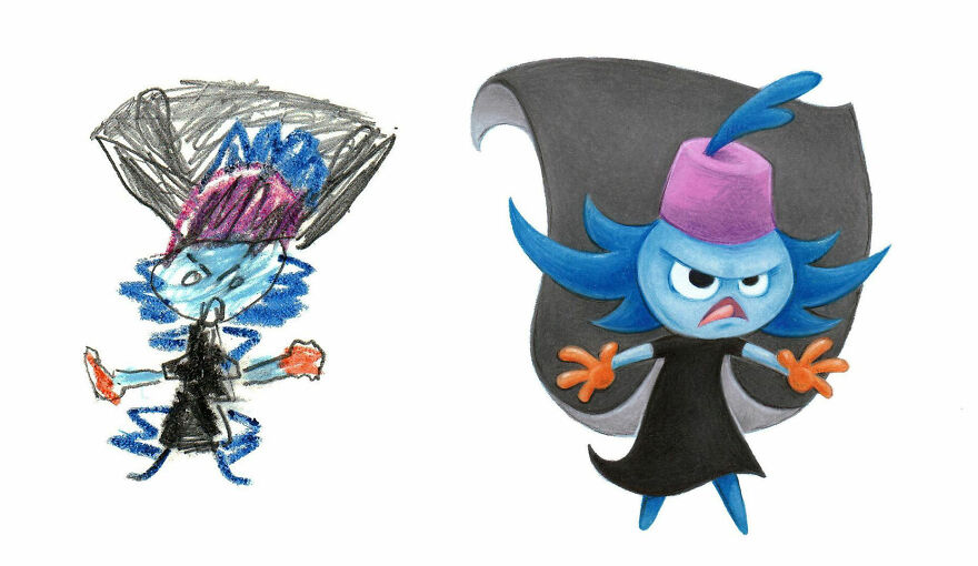 I Created An Account Where Professional Artists Recreate Children’s Monster Drawings Each Week (35 New Pics) I Created An Account Where Professional Artists Recreate Children’s Monster Drawings Each Week (35 New Pics)