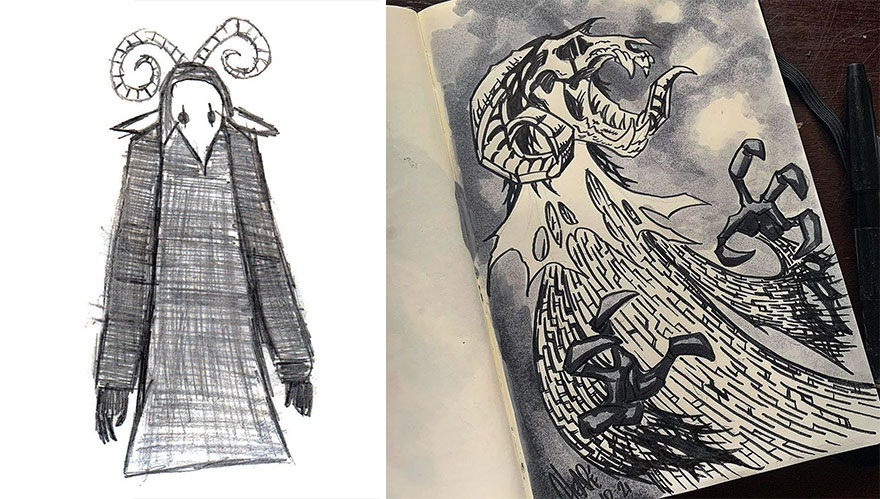 I Created An Account Where Professional Artists Recreate Children’s Monster Drawings Each Week (35 New Pics) I Created An Account Where Professional Artists Recreate Children’s Monster Drawings Each Week (35 New Pics)