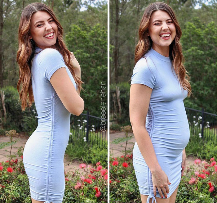 Woman Challenges Unrealistic Body Standards With Side-By-Side “Real Me Monday” Photos Of Herself (30 Pics)