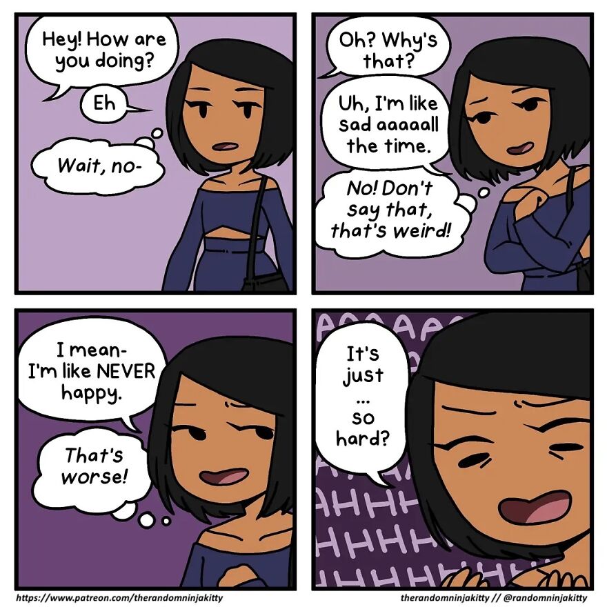 Artist Illustrates 40 Comics About Everyday Problems That Her 98k Fans Relate To (New Pics)