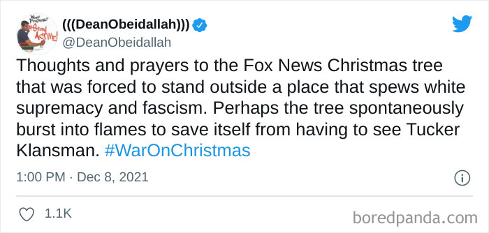 Someone Sets The Fox News Christmas Tree On Fire, And Here’s How The Internet Reacted (30 Pics) Someone Sets The Fox News Christmas Tree On Fire, And Here’s How The Internet Reacted (30 Pics)