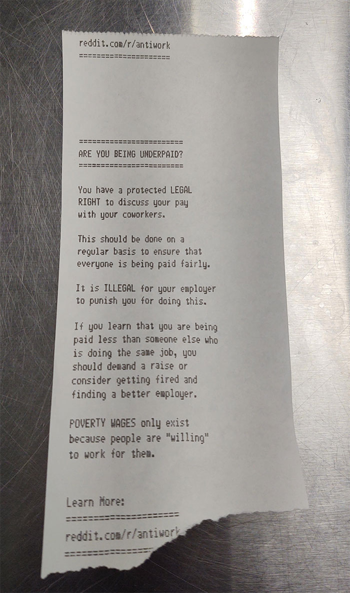 Hackers Attack Businesses’ Printers, Make Them Print “Antiwork” Messages Instead Of Receipts
