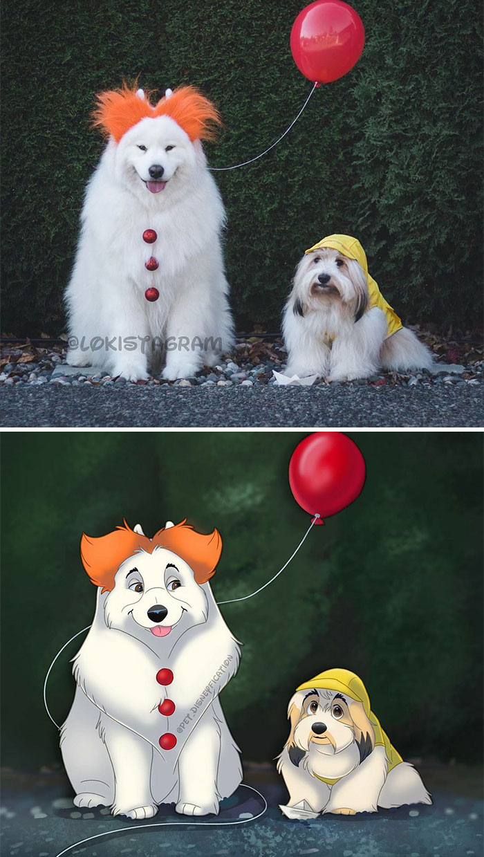 People Send Pics Of Their Pets To This Artist And She Disneyfies Them (30 New Pics) People Send Pics Of Their Pets To This Artist And She Disneyfies Them (30 New Pics)