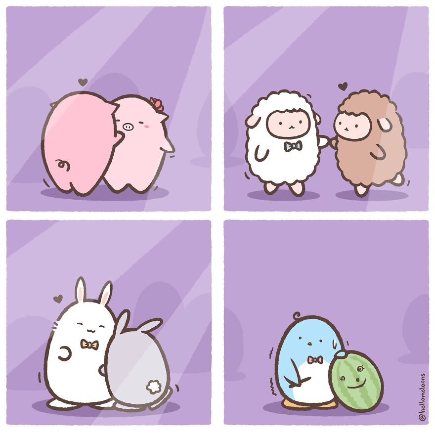 Artist Creates 30 Adorable And Sweet Comics To Make Your Day Better Artist Creates 30 Adorable And Sweet Comics To Make Your Day Better