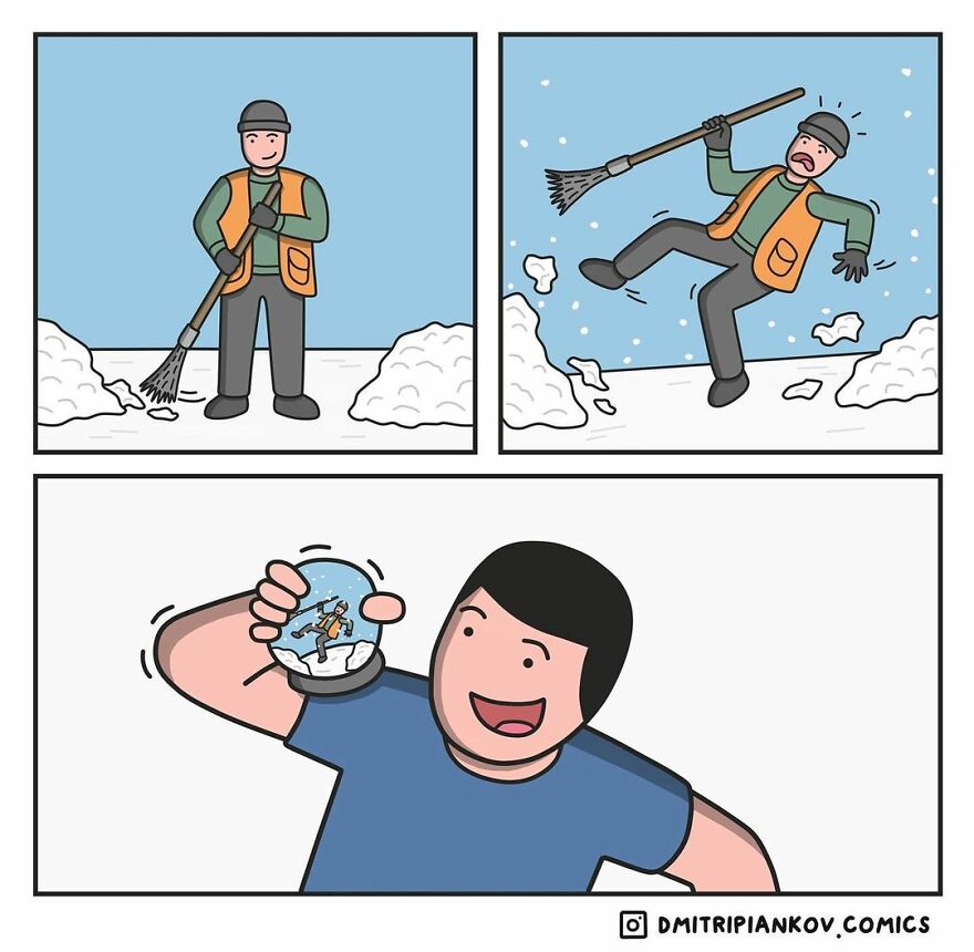 This Artist Makes Dark Humor Comics With Surprising Endings (30 Pics) This Artist Makes Dark Humor Comics With Surprising Endings (30 Pics)