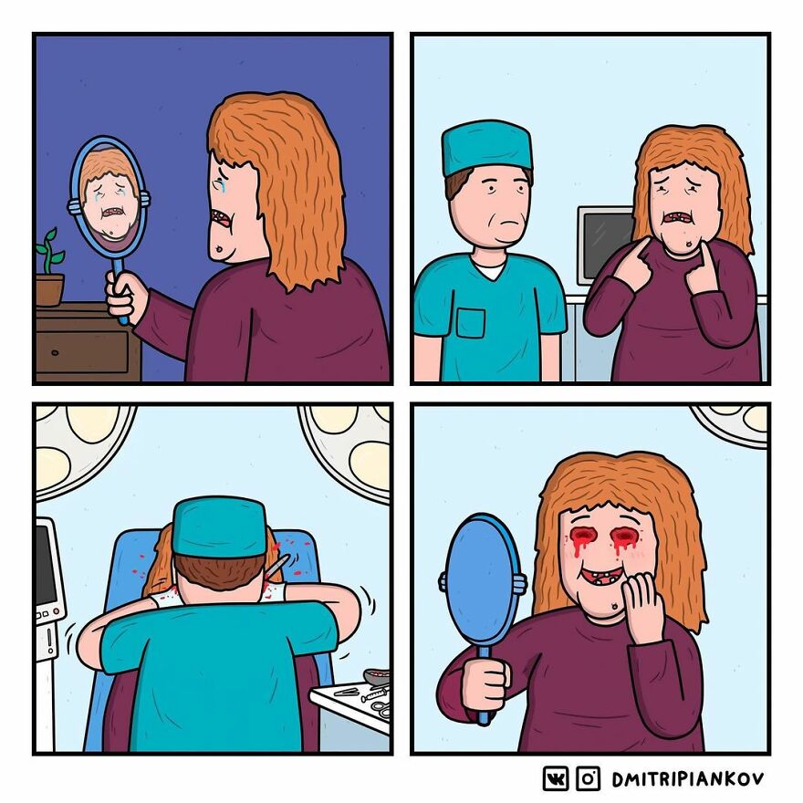 This Artist Makes Dark Humor Comics With Surprising Endings (30 Pics) This Artist Makes Dark Humor Comics With Surprising Endings (30 Pics)