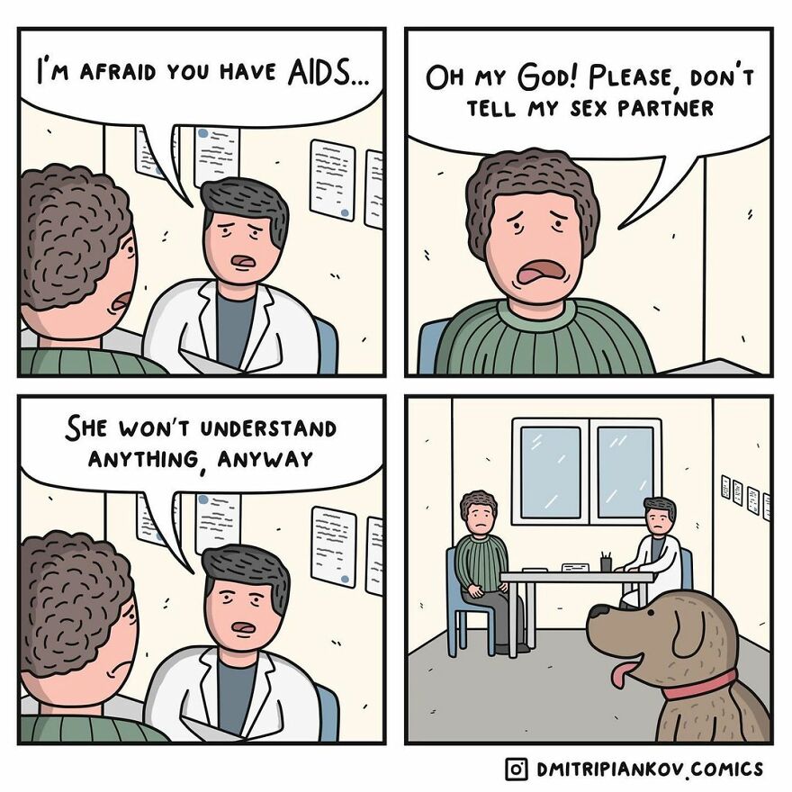 This Artist Makes Dark Humor Comics With Surprising Endings (30 Pics) This Artist Makes Dark Humor Comics With Surprising Endings (30 Pics)