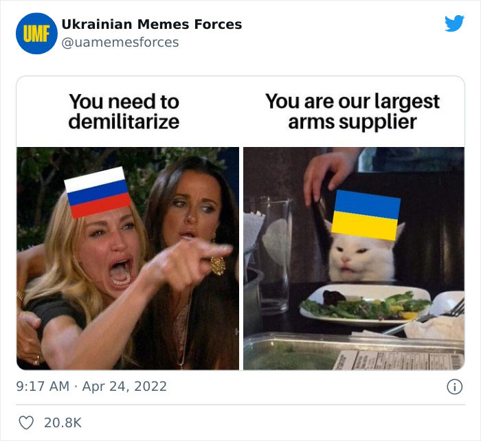 This Twitter Page Is Dedicated To Showing The Truth Of What Is Currently Happening In Ukraine With Memes And Here Are 40 Of The Best Ones This Twitter Page Is Dedicated To Showing The Truth Of What Is Currently Happening In Ukraine With Memes And Here Are 40 Of The Best Ones