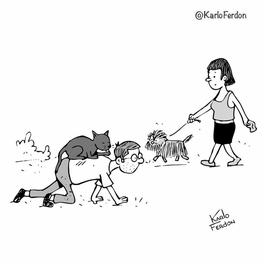 This Artist Makes Humorous One-Panel Comics Without Dialogue (30 New Pics)