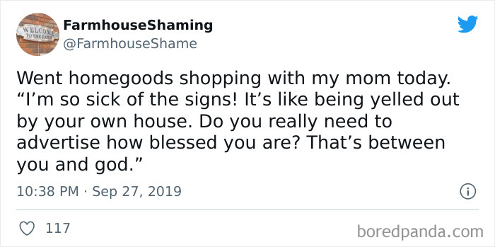 This Twitter Account Is Shaming Homes That Try Too Hard To Come Off As Chic Farmhouses, Here Are 40 Of Its Funniest Pics This Twitter Account Is Shaming Homes That Try Too Hard To Come Off As Chic Farmhouses, Here Are 40 Of Its Funniest Pics