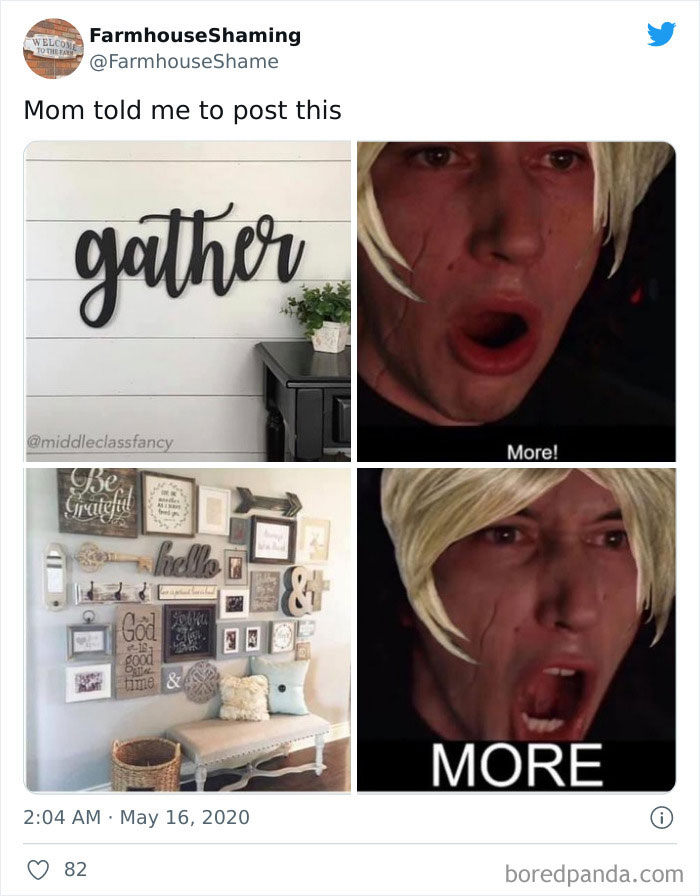 This Twitter Account Is Shaming Homes That Try Too Hard To Come Off As Chic Farmhouses, Here Are 40 Of Its Funniest Pics This Twitter Account Is Shaming Homes That Try Too Hard To Come Off As Chic Farmhouses, Here Are 40 Of Its Funniest Pics