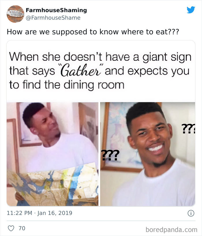 This Twitter Account Is Shaming Homes That Try Too Hard To Come Off As Chic Farmhouses, Here Are 40 Of Its Funniest Pics This Twitter Account Is Shaming Homes That Try Too Hard To Come Off As Chic Farmhouses, Here Are 40 Of Its Funniest Pics