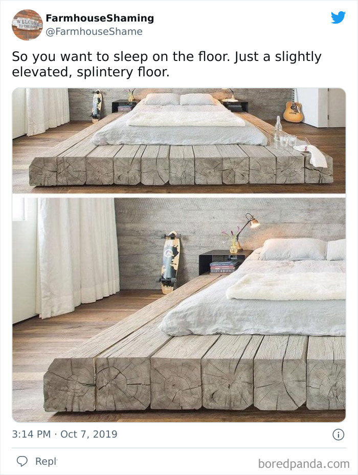 This Twitter Account Is Shaming Homes That Try Too Hard To Come Off As Chic Farmhouses, Here Are 40 Of Its Funniest Pics This Twitter Account Is Shaming Homes That Try Too Hard To Come Off As Chic Farmhouses, Here Are 40 Of Its Funniest Pics