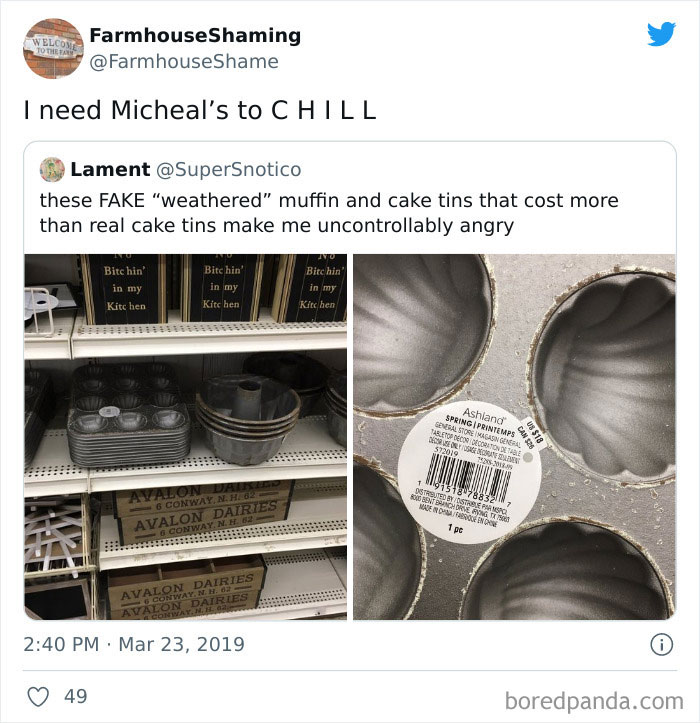 This Twitter Account Is Shaming Homes That Try Too Hard To Come Off As Chic Farmhouses, Here Are 40 Of Its Funniest Pics This Twitter Account Is Shaming Homes That Try Too Hard To Come Off As Chic Farmhouses, Here Are 40 Of Its Funniest Pics