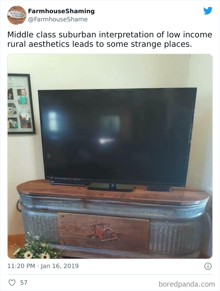 This Twitter Account Is Shaming Homes That Try Too Hard To Come Off As Chic Farmhouses, Here Are 40 Of Its Funniest Pics This Twitter Account Is Shaming Homes That Try Too Hard To Come Off As Chic Farmhouses, Here Are 40 Of Its Funniest Pics