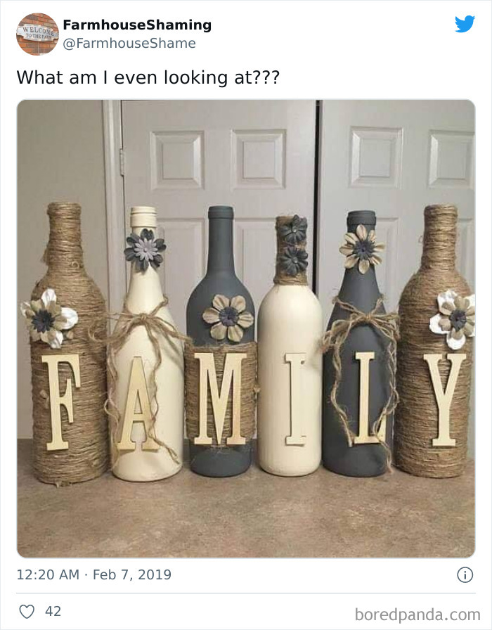 This Twitter Account Is Shaming Homes That Try Too Hard To Come Off As Chic Farmhouses, Here Are 40 Of Its Funniest Pics This Twitter Account Is Shaming Homes That Try Too Hard To Come Off As Chic Farmhouses, Here Are 40 Of Its Funniest Pics