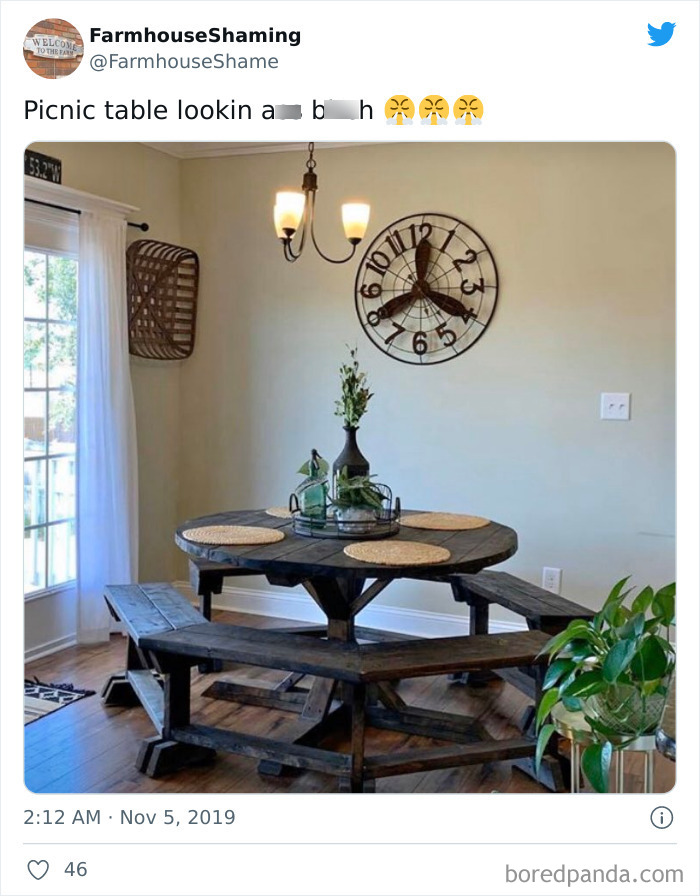 This Twitter Account Is Shaming Homes That Try Too Hard To Come Off As Chic Farmhouses, Here Are 40 Of Its Funniest Pics This Twitter Account Is Shaming Homes That Try Too Hard To Come Off As Chic Farmhouses, Here Are 40 Of Its Funniest Pics