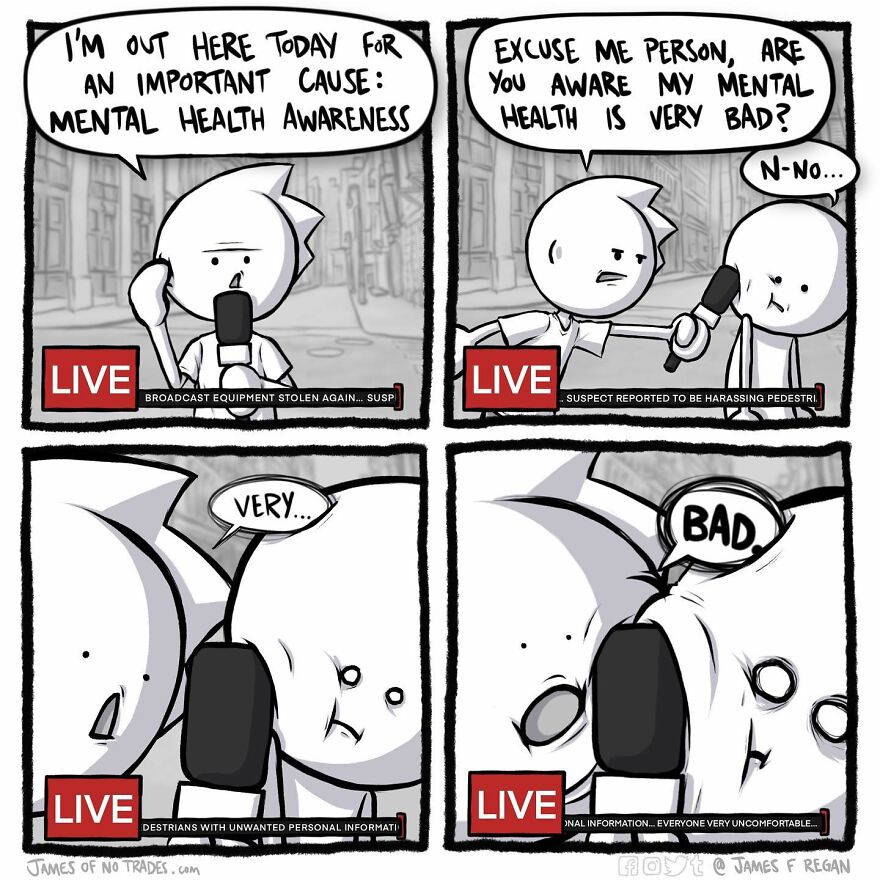 30 Everyday Life Comics About Mental Health By This Artist 30 Everyday Life Comics About Mental Health By This Artist