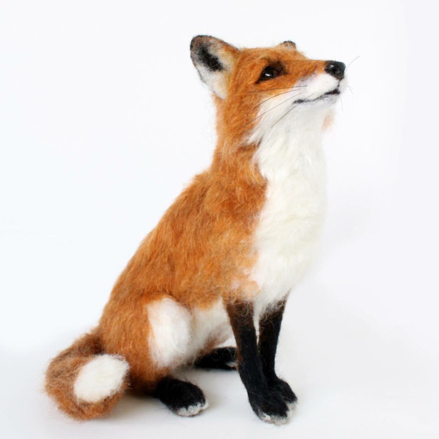 I Needle Felt Wool Sculptures Of Wildlife, Trying To Capture The Individual Character Of Each Animal (30 New Pics)