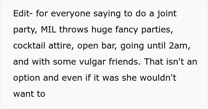 “AITA For Calling My MIL A Crybaby And Saying Her Birthday Isn’t As Important As My Son’s First Birthday?” “AITA For Calling My MIL A Crybaby And Saying Her Birthday Isn’t As Important As My Son’s First Birthday?”
