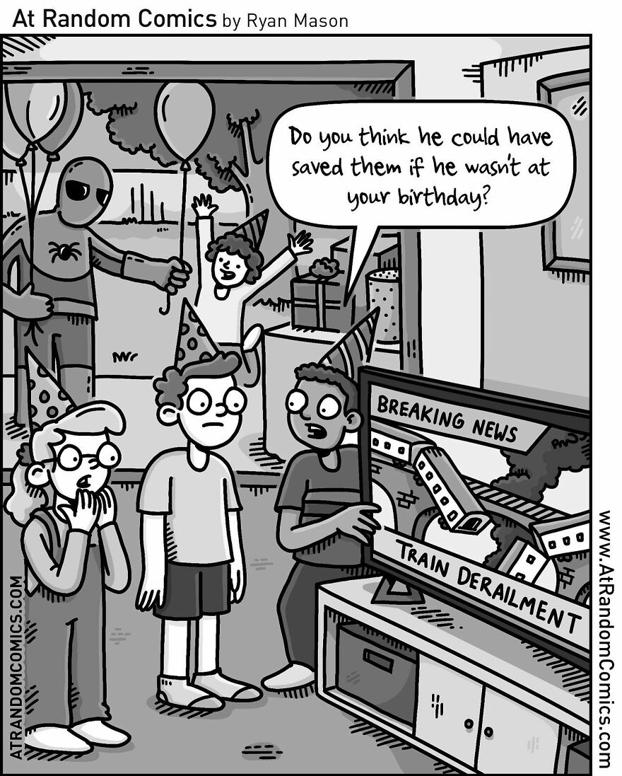 “At Random Comics”: 30 Witty Single-Panel Cartoons By This Artist (New Pics) “At Random Comics”: 30 Witty Single-Panel Cartoons By This Artist (New Pics)