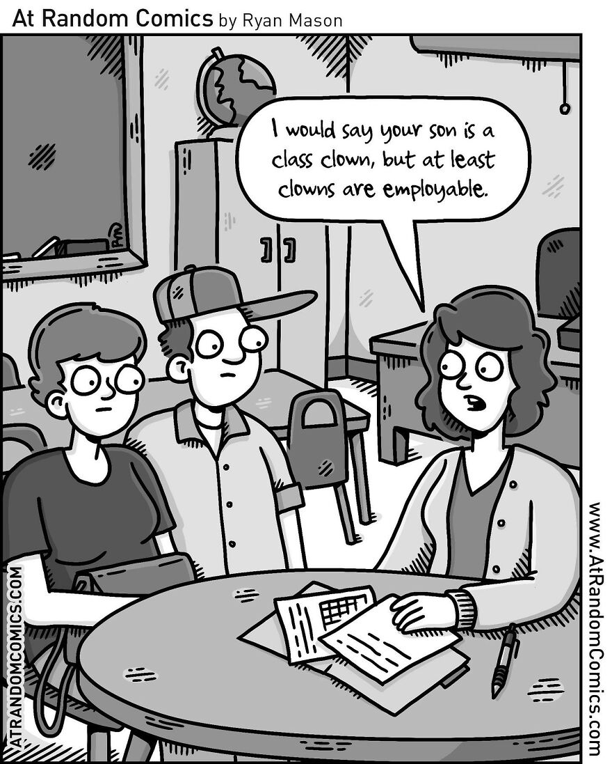 “At Random Comics”: 30 Witty Single-Panel Cartoons By This Artist (New Pics) “At Random Comics”: 30 Witty Single-Panel Cartoons By This Artist (New Pics)